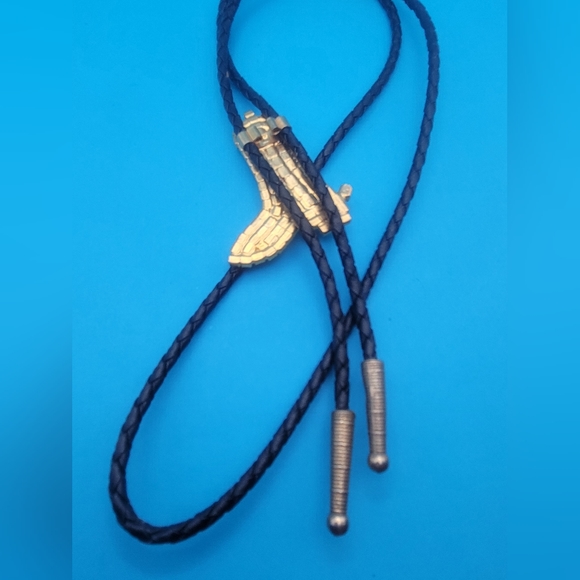 🤠 Rhinestone Cowboy 🤠 Boot Bolo - Picture 3 of 5
